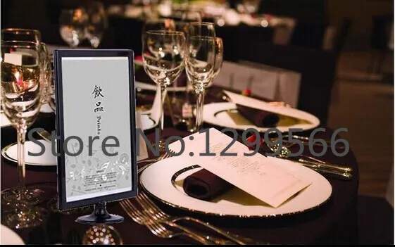 Бесплатная доставка А4 постер меню держатель для этикеток фоторамка поп-цена