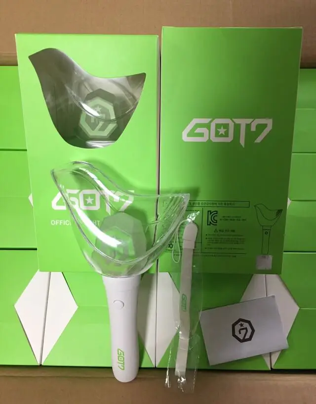 [MYKPOP] ~ 100% Официальный оригинал GOT7 Ver. Коллекция фанатов KPOP SA19021701 с 2 осветительными
