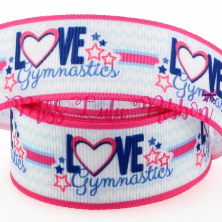 16 мм-75 мм Cheer Leading печатная лента/Foe Sport Patterns DIY Украшение для вечеринки ручная