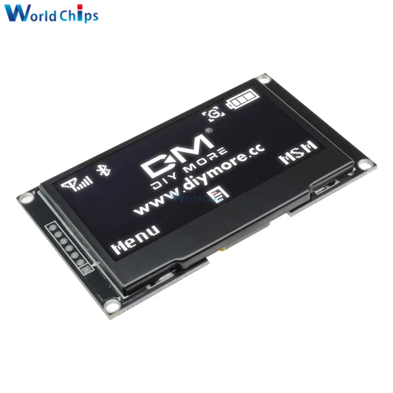 Жк дисплей 2 42 дюйма 42x64 белый для C51 STM32 SPD0301|ЖК-модули| |