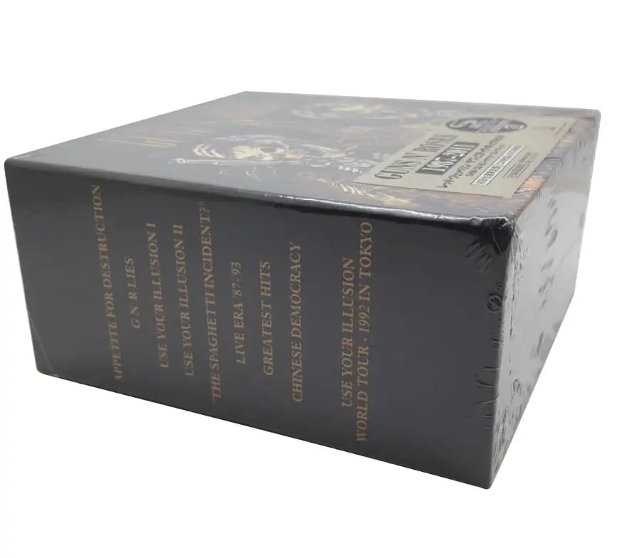 New Box Guns Roses "1987-2011" 9C+2D Japan Edition Set - Drop Ship |
