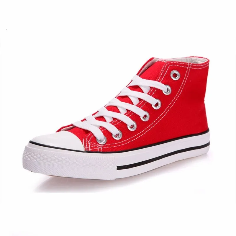 Женская парусиновая обувь 2018 Весенняя женская повседневная унисекс дышащая