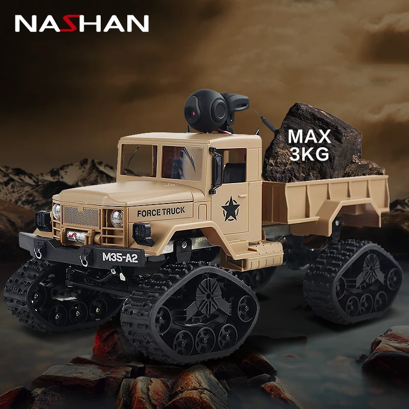 Нашивка военный Радиоуправляемый грузовик 1:16 мотор 2 4 г 4CH 4WD 0.3MP HD камера