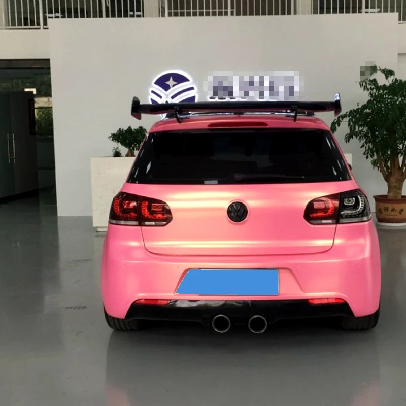Для Volkswage golf 6 VI MK6 2010-2013 спойлер высокого качества abs пластик автомобильное украшение в виде хвостового крыла задний спойлер багажника для golf 6