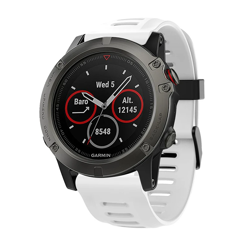 Ремешок для Garmin Fenix 3, мягкий силиконовый сменный ремешок для часов Garmin Fenix 3/Fenix 3 HR/Fenix 5X/Fenix 5X Plus