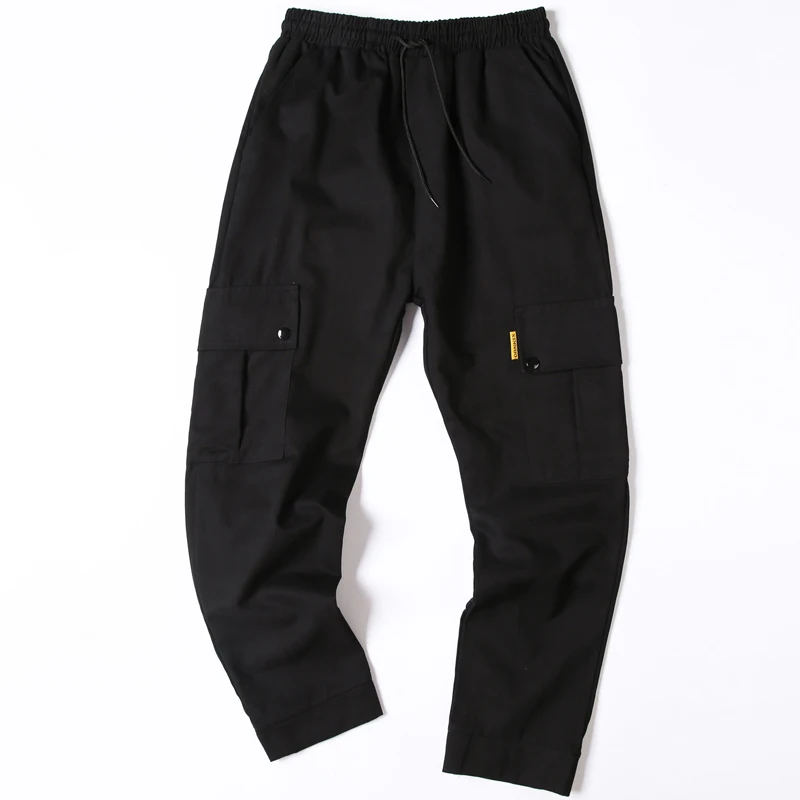 1984GD Black Мужские спортивные штаны, повседневные эластичные штаны для фитнеса, брюки для тренировок, обтягивающие спортивные штаны, брюки для бега, узкие брюки, уличная одежда - Цвет: 1984GD Black