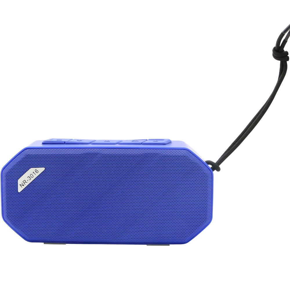 NewRixing Мини Bluetooth динамик портативный беспроводной звуковая система 3D стерео