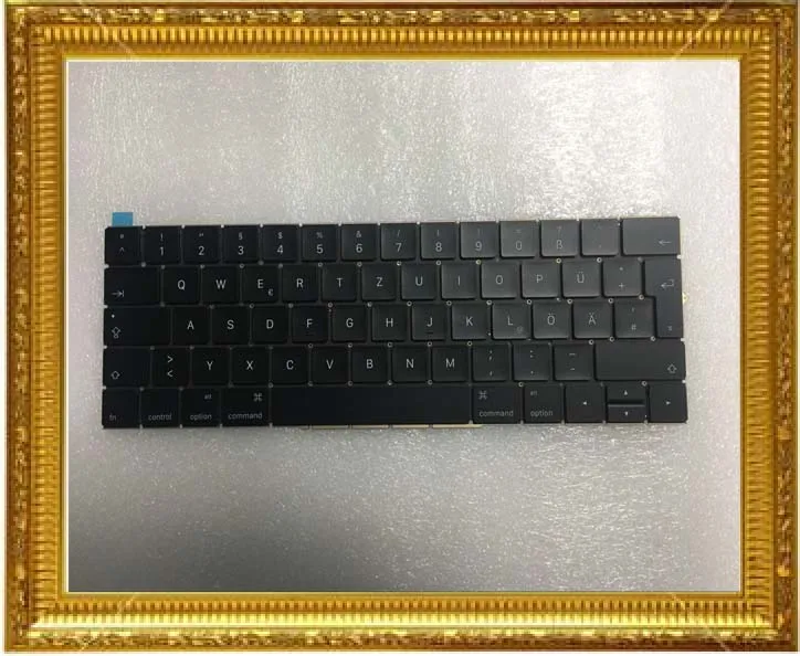 Совершенно новая клавиатура A1706 немецкая DE для MacBook Pro 13 3 &quotRetina Deutsch QWERTZ tastaur