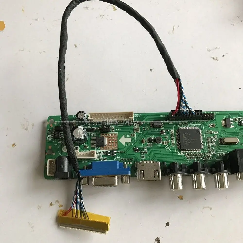 Стандартная плата для драйверов Φ 30 pin 6 bit LVDS кабель ЖК дисплея|lvds cable|cable lvdslvds board |