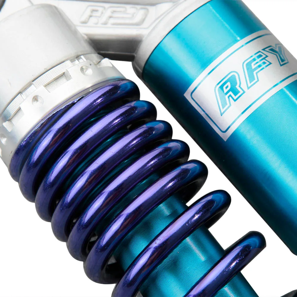 

400mm Adjustable Motorcycel Air Shock Absorbers Suspension Cushion For Scooter Gokart Moped Quad ATV Dirt Street Bikes Universal