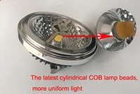 cree cylindrical shape ar111 led lamps 20w cob gu10 led spotlight dimmable ac220v led bulb light warm white 4pcs free shipping