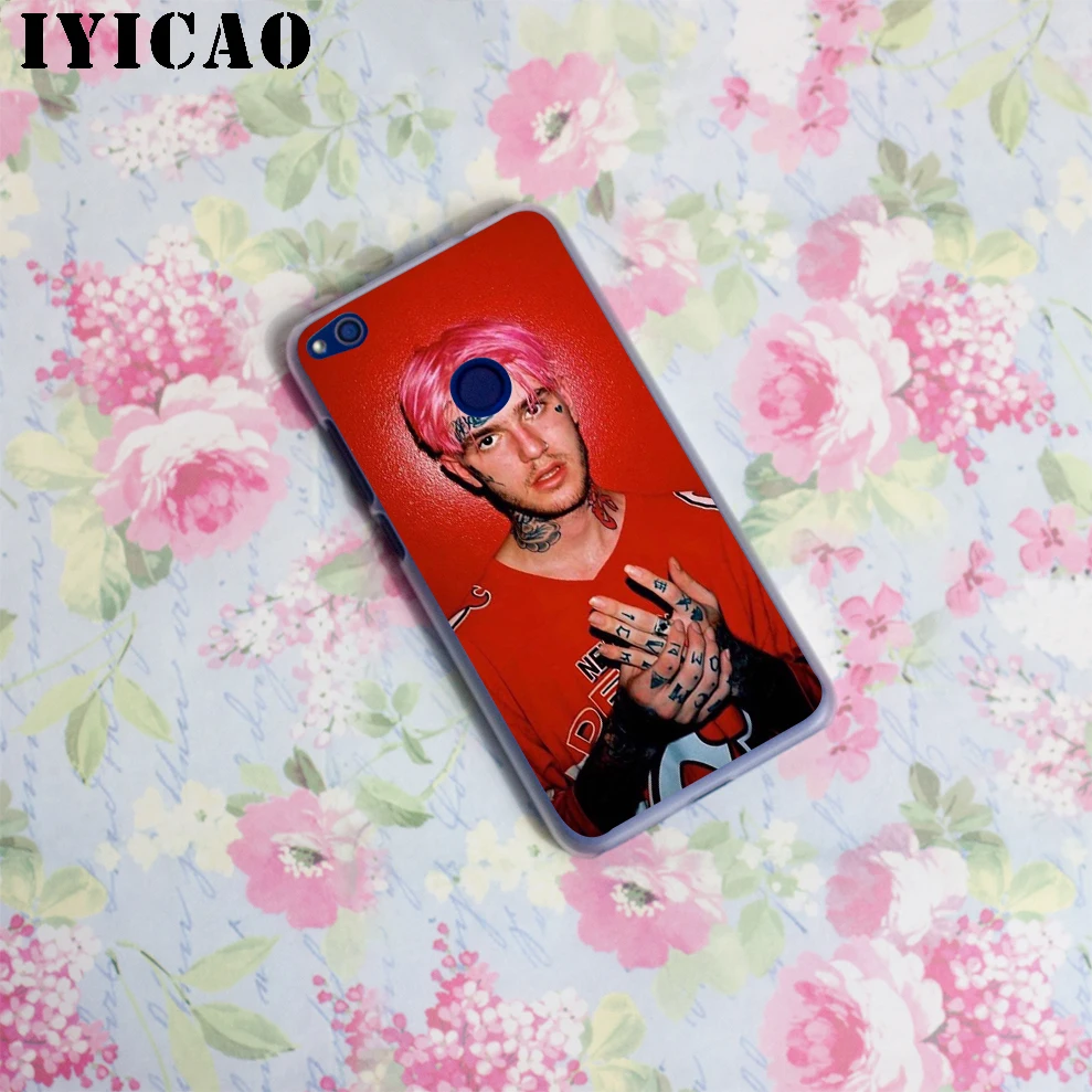 IYICAO Жесткий чехол Lil Peep Bo для Huawei Honor 6A 6C 7A 7C 7X 8 8X 9 10 20 9X Lite Pro Play Note View на.