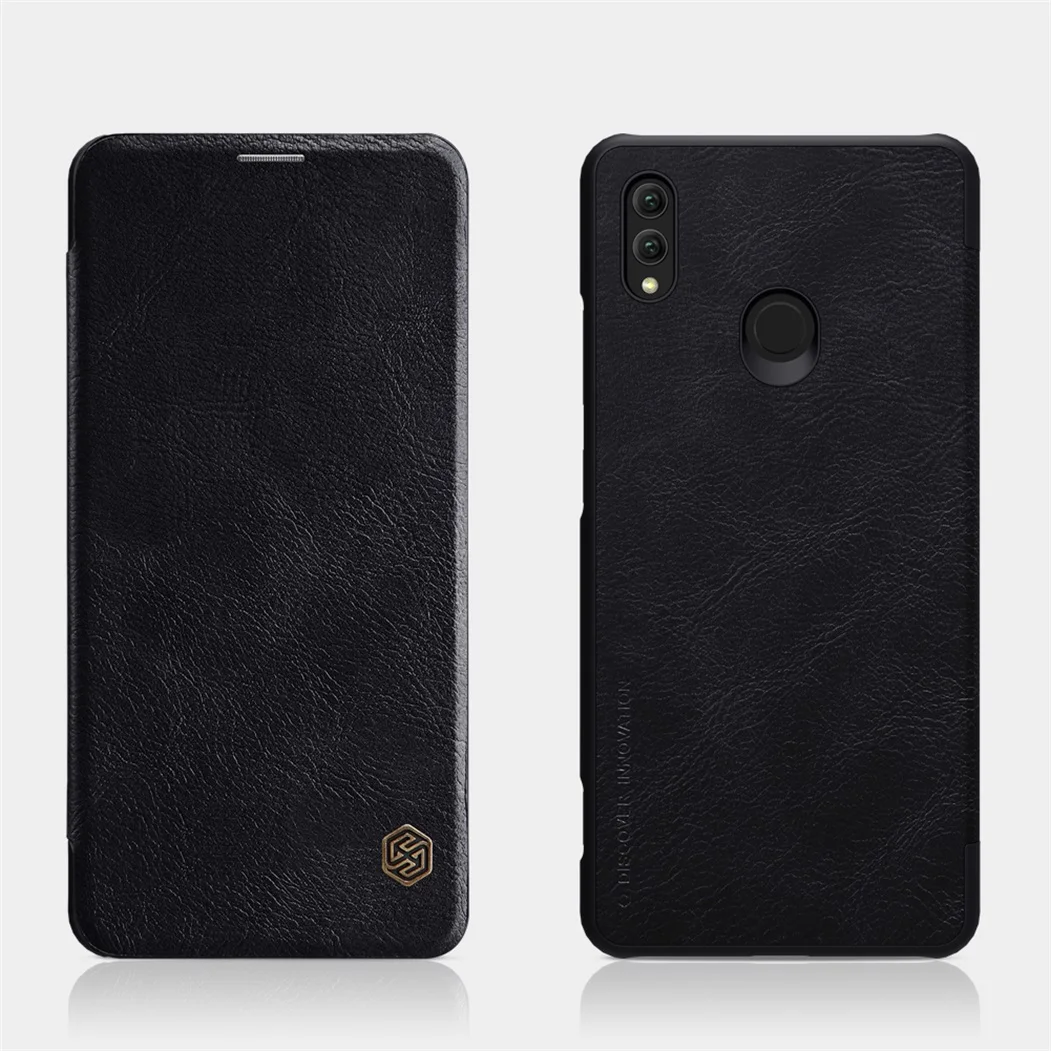 Чехол книжка Nillkin QIN для Huawei Honor Note 10 кожаный с карманом карт|Бамперы| |