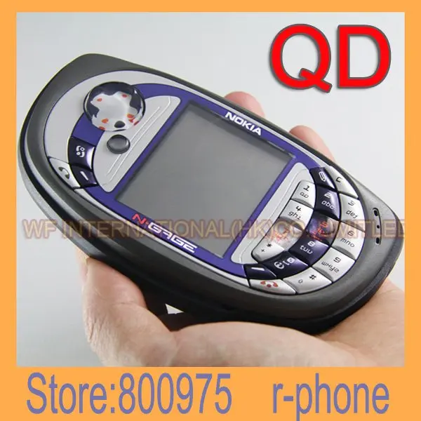 N gage QD США версия (RH 47) евро 29) Оригинал Nokia n игровой мобильный телефон + подарок|nokia