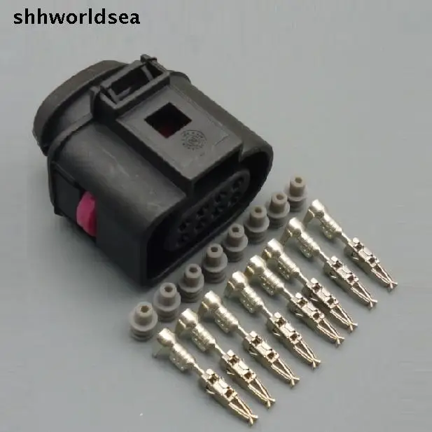 Shhworldsea 10 комплектов 8 контактов 1 5 мм Автомобильный водонепроницаемый разъем