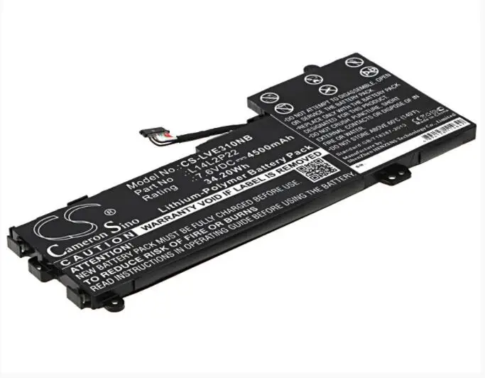 Аккумулятор Cameron Sino 4500 мАч для ноутбука LENOVO E31 70 80KX0007GE L14L2P22|Цифровые аккумуляторы|