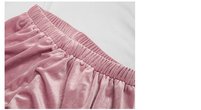 Jerrinut 4PCS Gold Velvet Pyjamas Set Women Nightdress Sleepwear Sexy Lace Pajamas Sleepwear Long Sleeve Nightgown Home Suit