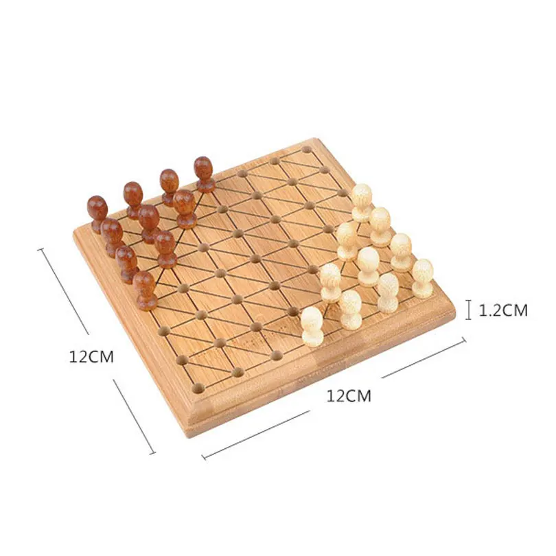 imim Chinese Checkers Game Set Board Puzzle Wooden Toys Chessboard Table Kids Games Educational Learning For Children | Игрушки и хобби