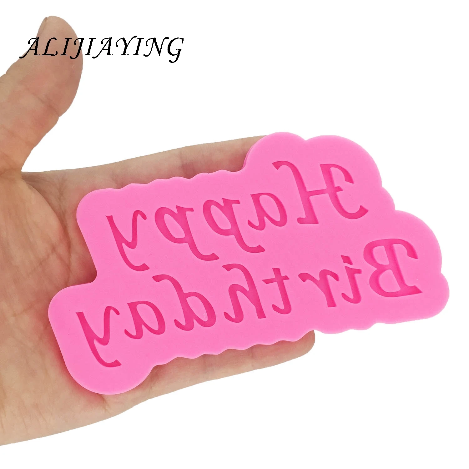 DIY с днем рождения Силиконовые формы письмо Gumpaste Шоколадные инструменты для