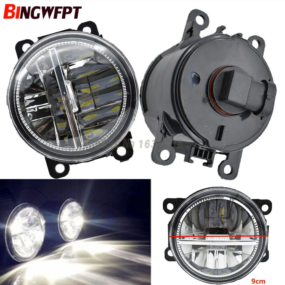 2pcs/lot High Brightness White 6000k LED Fog Light For Land Rover Range Sport LS Closed Off-Road Vehicle 2006-2013 | Автомобили и