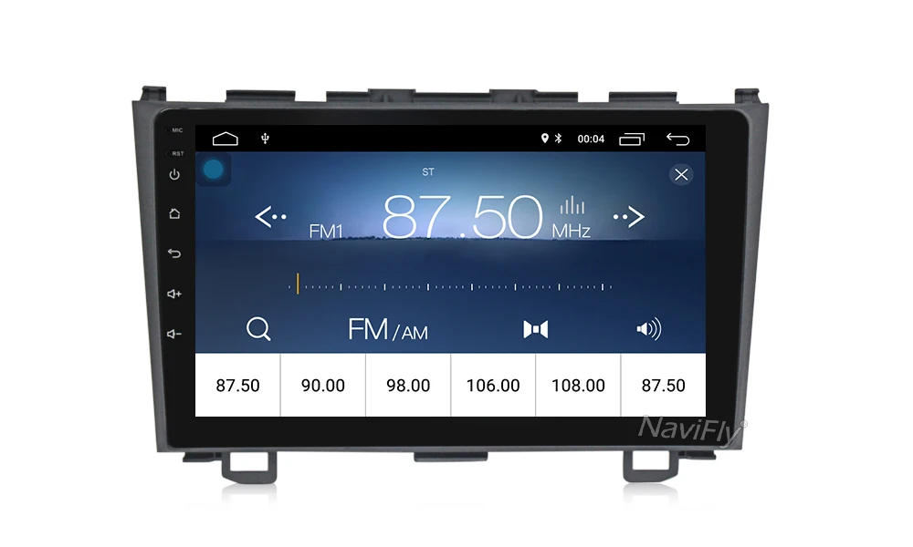 Новинка! " Android 8,1 автомагнитола gps навигация для Honda CRV 2007 2008 2009 2010 2011 BT wifi RDS SWC 1024*600 плеер мультимедиа