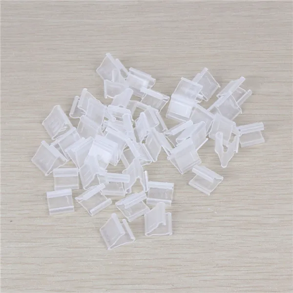 100PCS V 100 шт./лот, воздушные шары, уплотнительные клипсы "V" и "H" в форме, которые объединяют 5 воздушных шаров в форме цветка, украшения для дня рождения/свадьбы - Цвет: 100PCS V