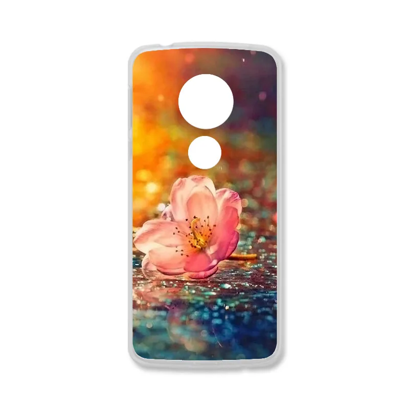 TAOYUNXI Мягкий ТПУ чехол для Motorola Moto G6 Play чехол s для Moto E5 Moto E(5th Gen.) 5,7 дюймов DIY окрашенные защитные чехлы - Цвет: Q081