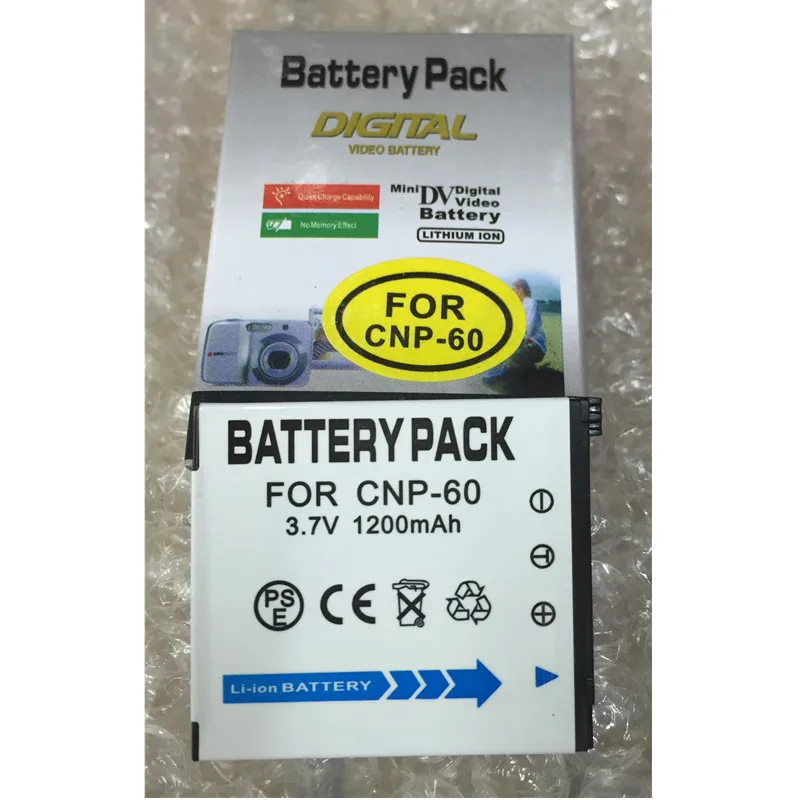 NP 60 CNP литиевые батареи CNP60 NP60 аккумуляторная батарея для цифровых фотоаппаратов