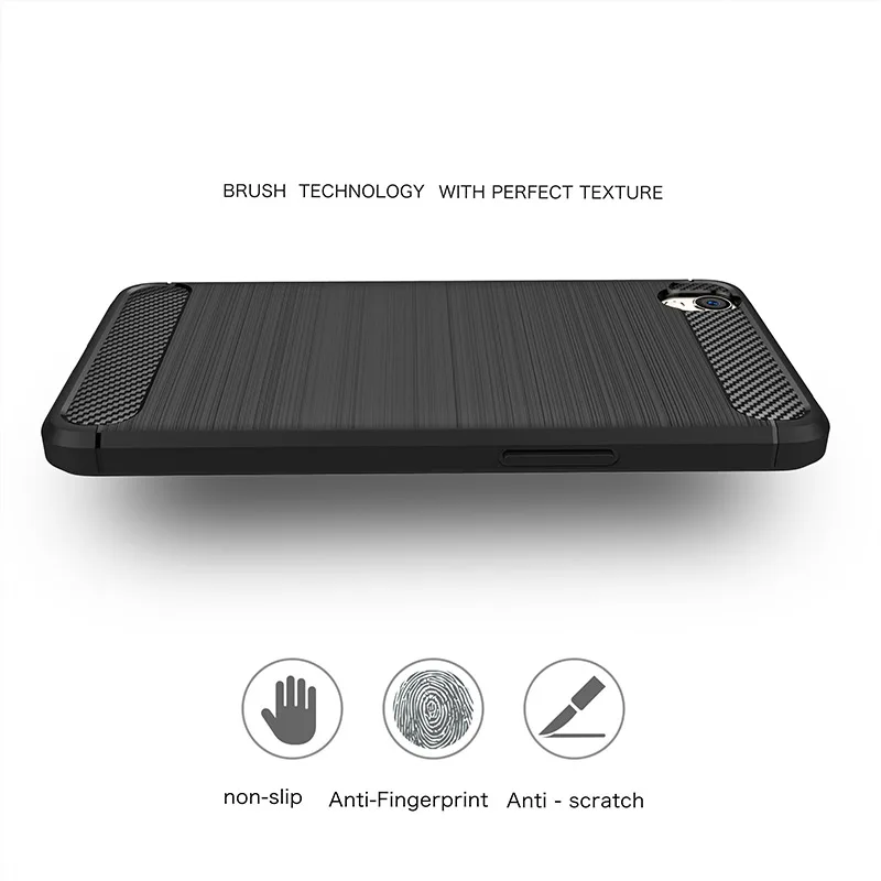 Олаф Углеродного Волокна ТПУ Силиконовый Материал Случай Мобильного Телефона