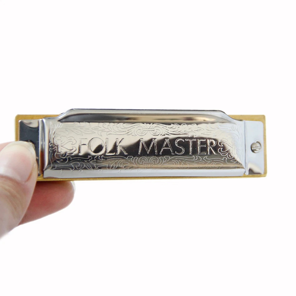 Suzuki Folkmaster 1072 C Стандартный Начинающий диатонический Блюз гармоника Gaita 10