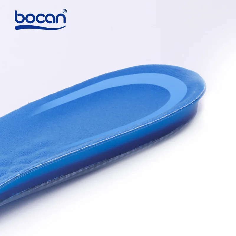 Bocan Gel insoles 1 pair Top Quality Inserts Comfortable Shoe Insoles shock absorption insole for men and women
