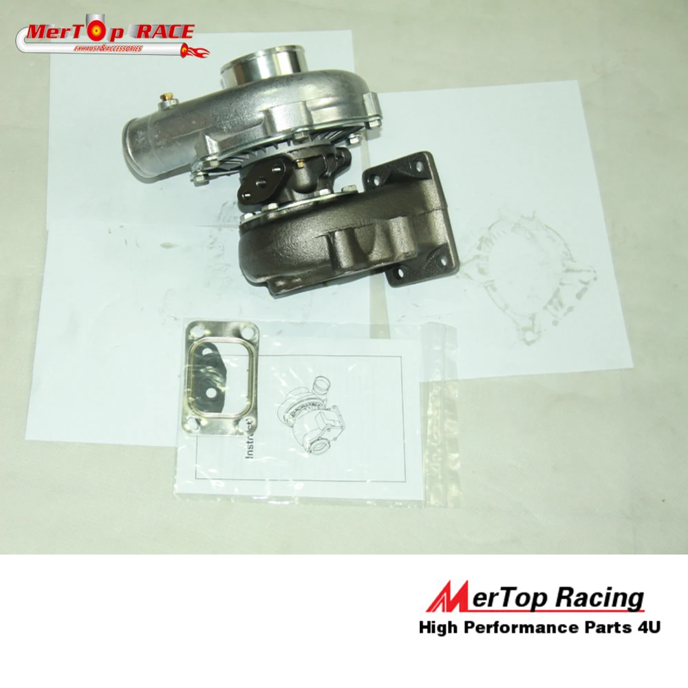 Универсальный гибридный Турбокомпрессор MerTop Racing T3/T4. 50 A/R компрессор. Колесо