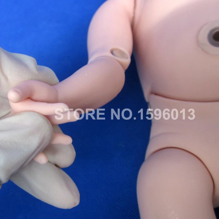 Гибкая кукла для новорожденных срок плода с гибкими конечностями манекен
