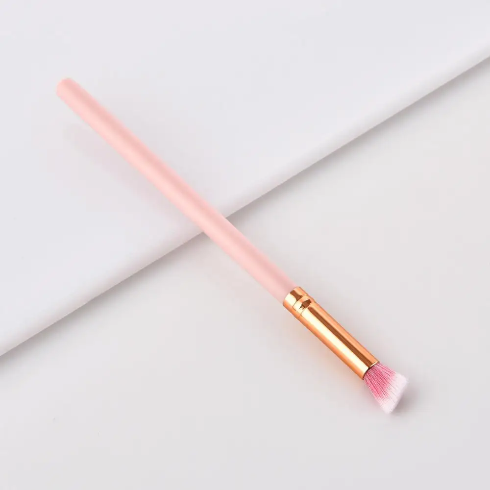 Профессиональные розовые кисти для макияжа косметический инструмент