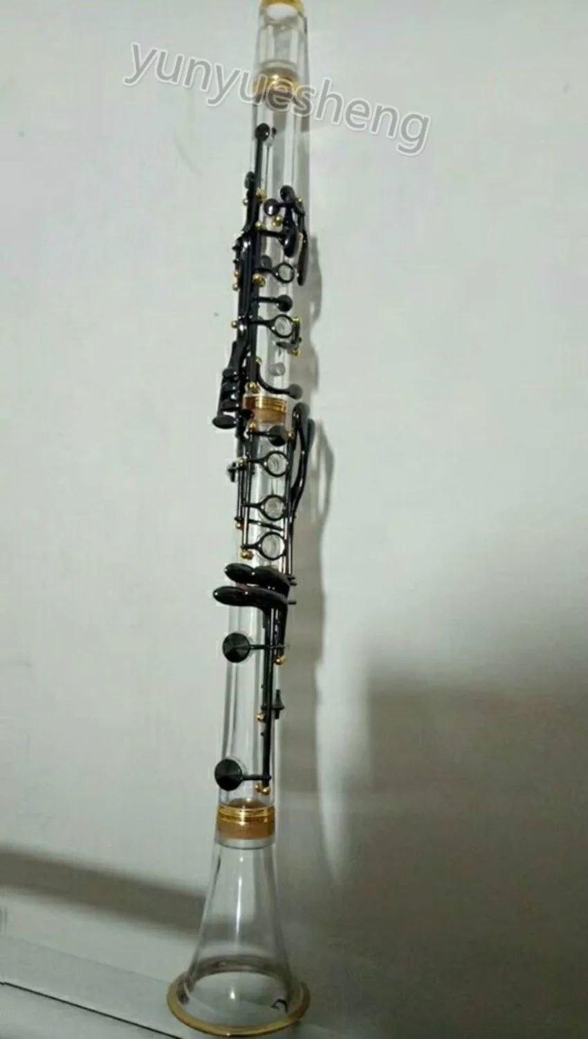 

New Bb 17 key clarinet transparent body special key