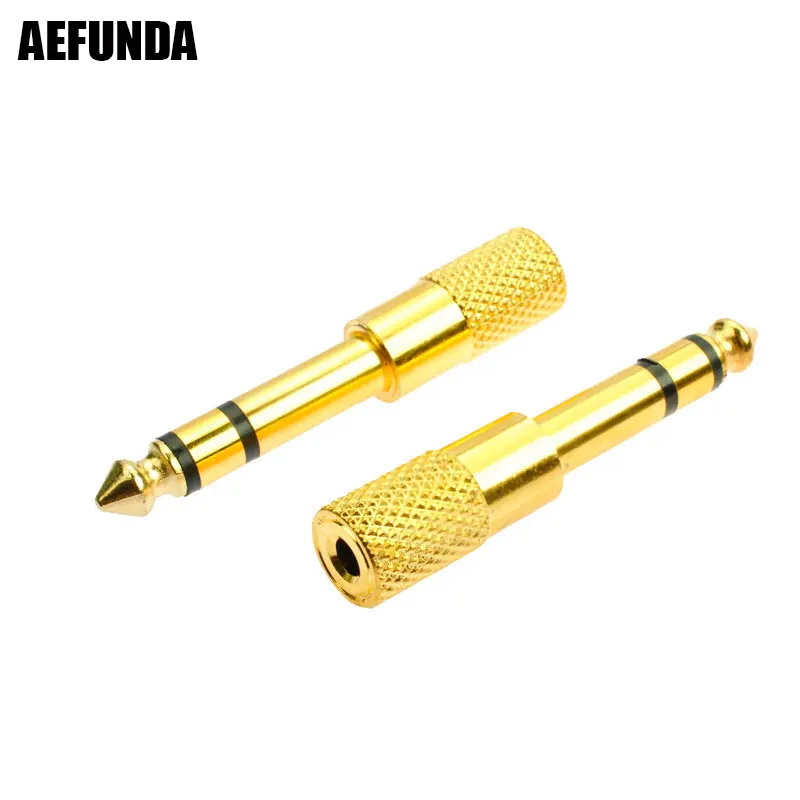 6 35 мм 1/4 &quotМужской до 3 5 1/8&quot Женский Джек аудио адаптер стерео конвертер