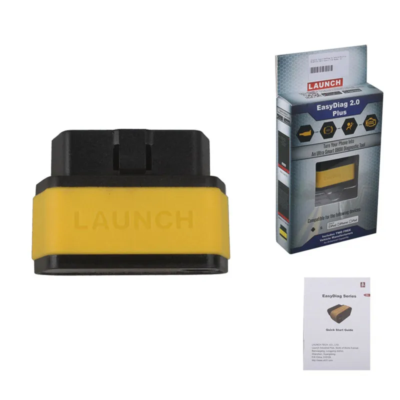 В наличии оригинальный launch X431 EasyDiag Plus 2 0 OBDII считыватель кода для Android ios easy diag с