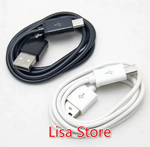 Бесплатная доставка DHL 100 шт. черный белый 85 см USB кабель для зарядки и