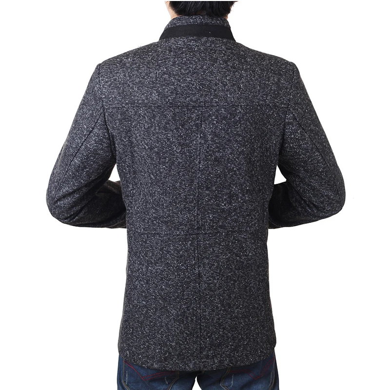 M.T.WOLFCHILD 2017 Autumn and winter men's new style stand collar jackets casual mens clothing tops coat free shipping | Мужская