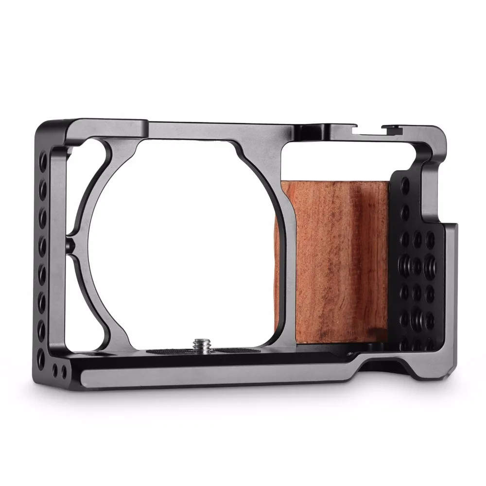 SmallRig для sony a6000 аксессуары Sony A6300/A6000/Фотообои с деревянной ручкой двойная камера
