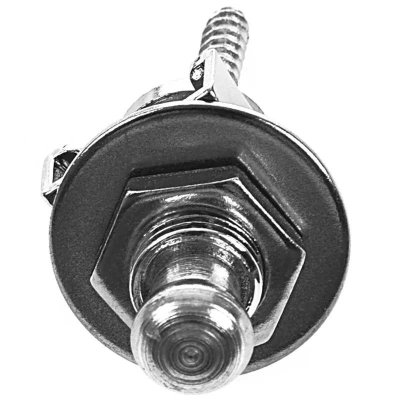 10x с круглой головкой гитарный Бас ремень замки Schaller style Straplocks|Детали и аксессуары