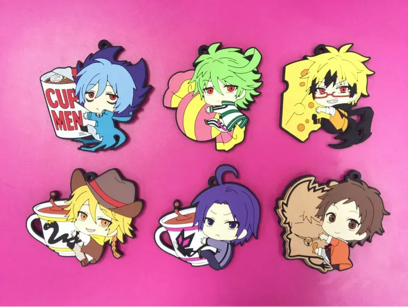 10 шт./партия Аниме Servamp цифры sleepy ash Куро сирота Mahiru Alicein Mikuni ПВХ Рисунок телефон