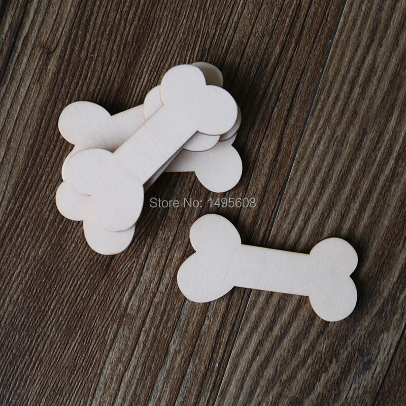 Деревянные украшения в виде собачьей кости|wood cut|wood cut outswooden dog |