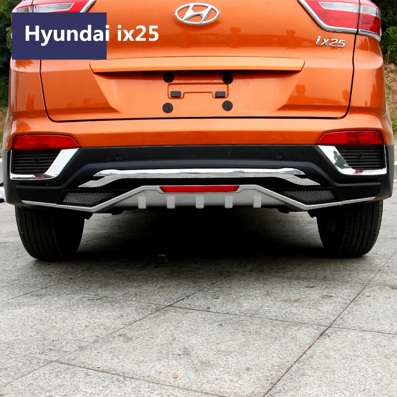 Передние и задние бамперы для Hyundai IX25 Creta 2015 2019 защита губ противоскользящая