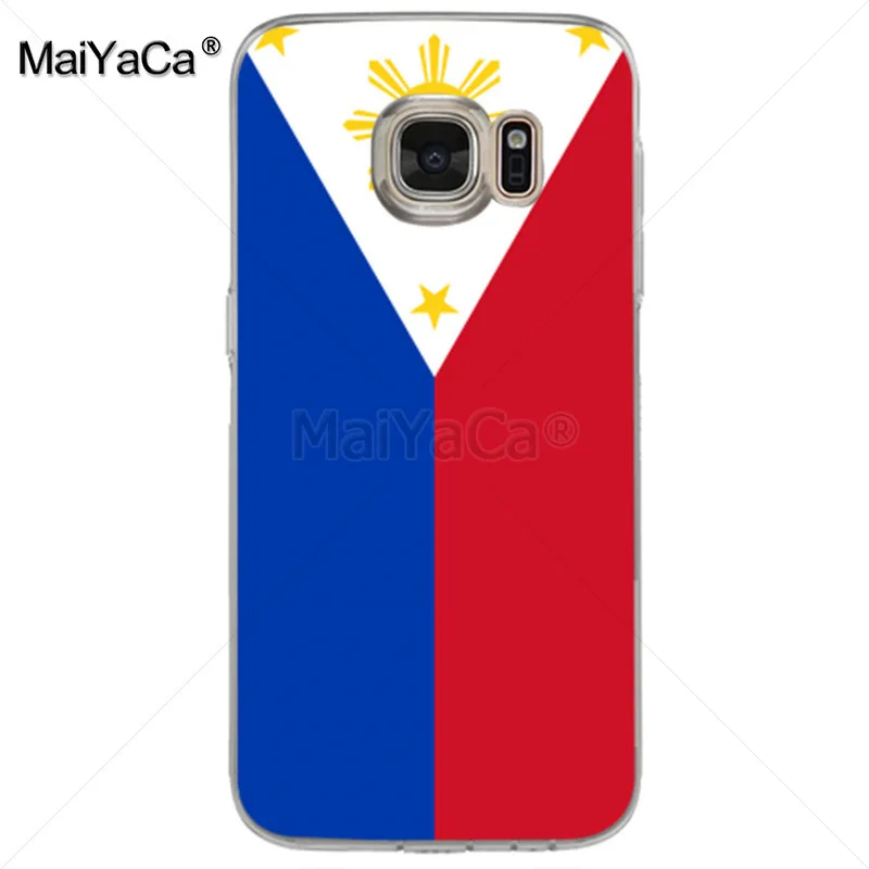 MaiYaCa флаг Филиппин Аравии Мягкий ТПУ чехол для телефона samsung galaxy s7 s6 edge plus s5 s9 s8