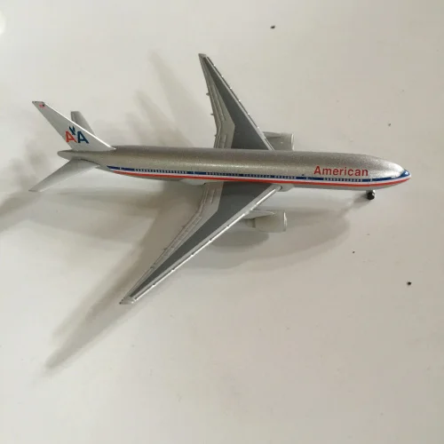 Новое литье металла под давлением сплав 1: 600 Boeing 777-200 американские авиалинии U. s. a Юнайтед авиалиний модель самолета игрушки для домашнего шоу