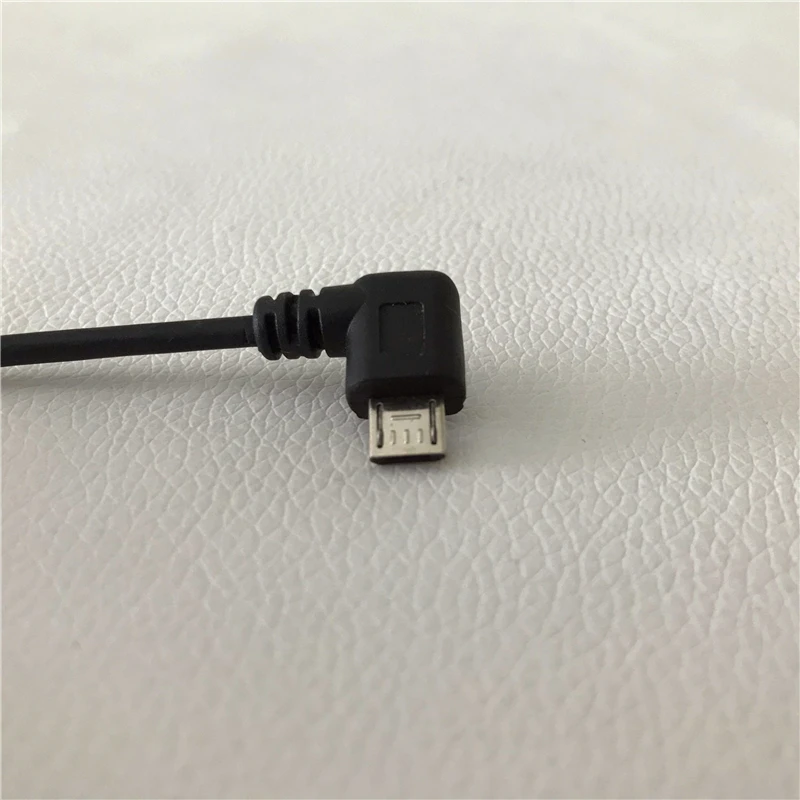 Микро USB правый угол адаптер 5Pin папа к женскому передача данных расширение