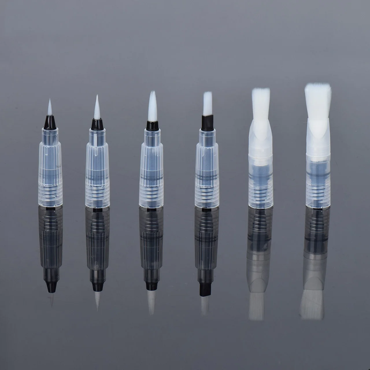 6 шт./компл. пластиковая мягкая кисть для хранения воды рисование акварелью