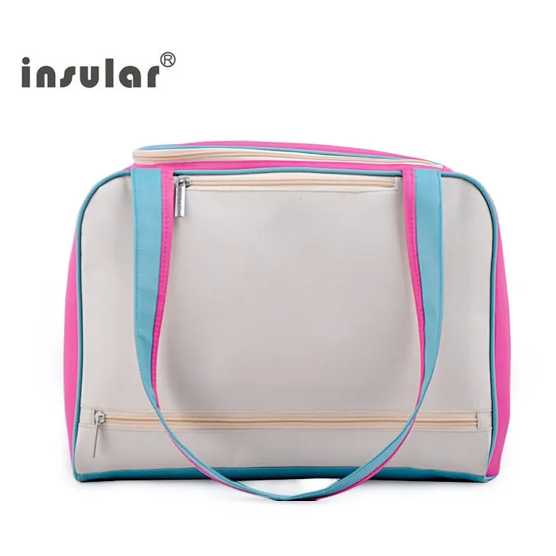 

Insular Multifunctional Mummy bag Hot Sale Fashion Unique Colorful Diaper Bag Stylish Fresh Nappy Bag Waterproof Nylon Tote Bag