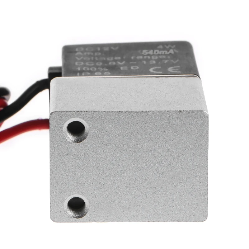 Нормально закрытый Соленоидный клапан 12V DC 1/8 &quotw/провод для воздушной газовой